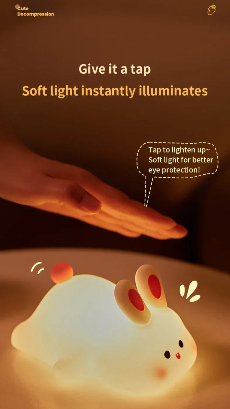 Adorable Animal Silicone Night Lights