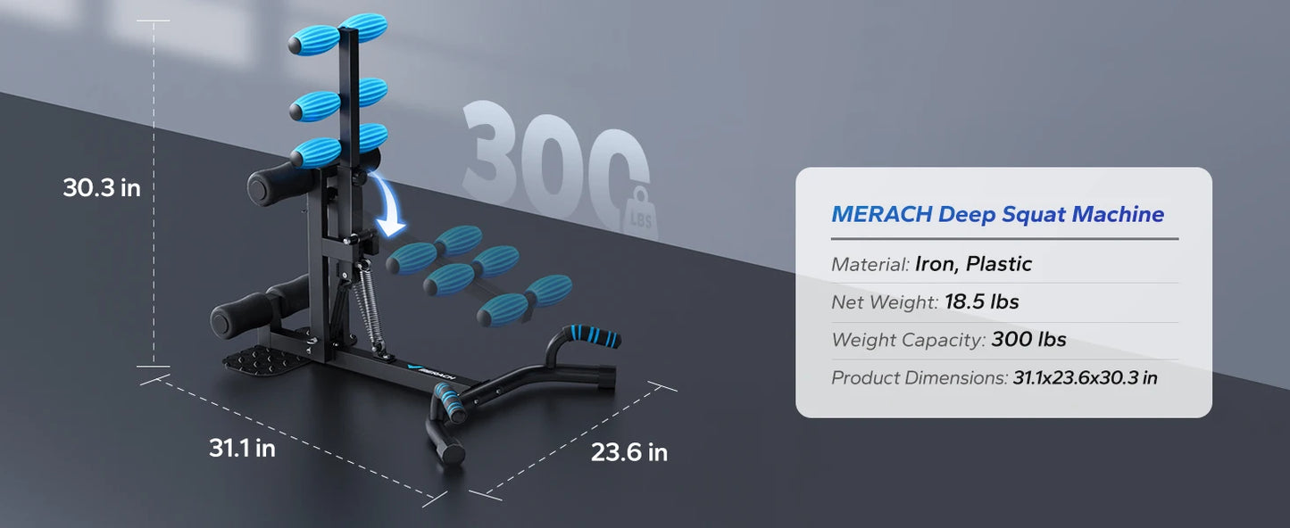 MERACH Deep Squat Machine