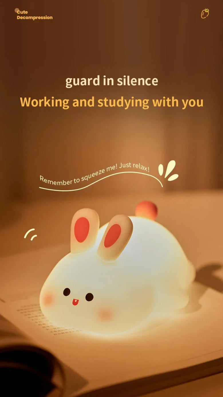 Adorable Animal Silicone Night Lights