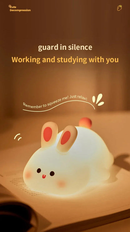 Adorable Animal Silicone Night Lights