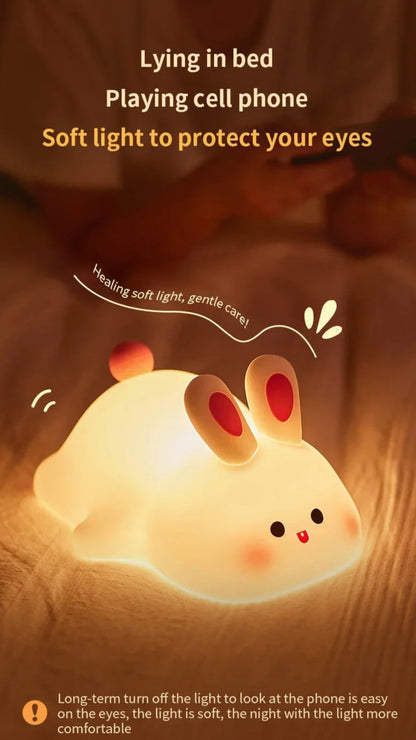 Adorable Animal Silicone Night Lights