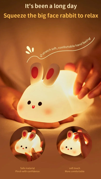 Adorable Animal Silicone Night Lights