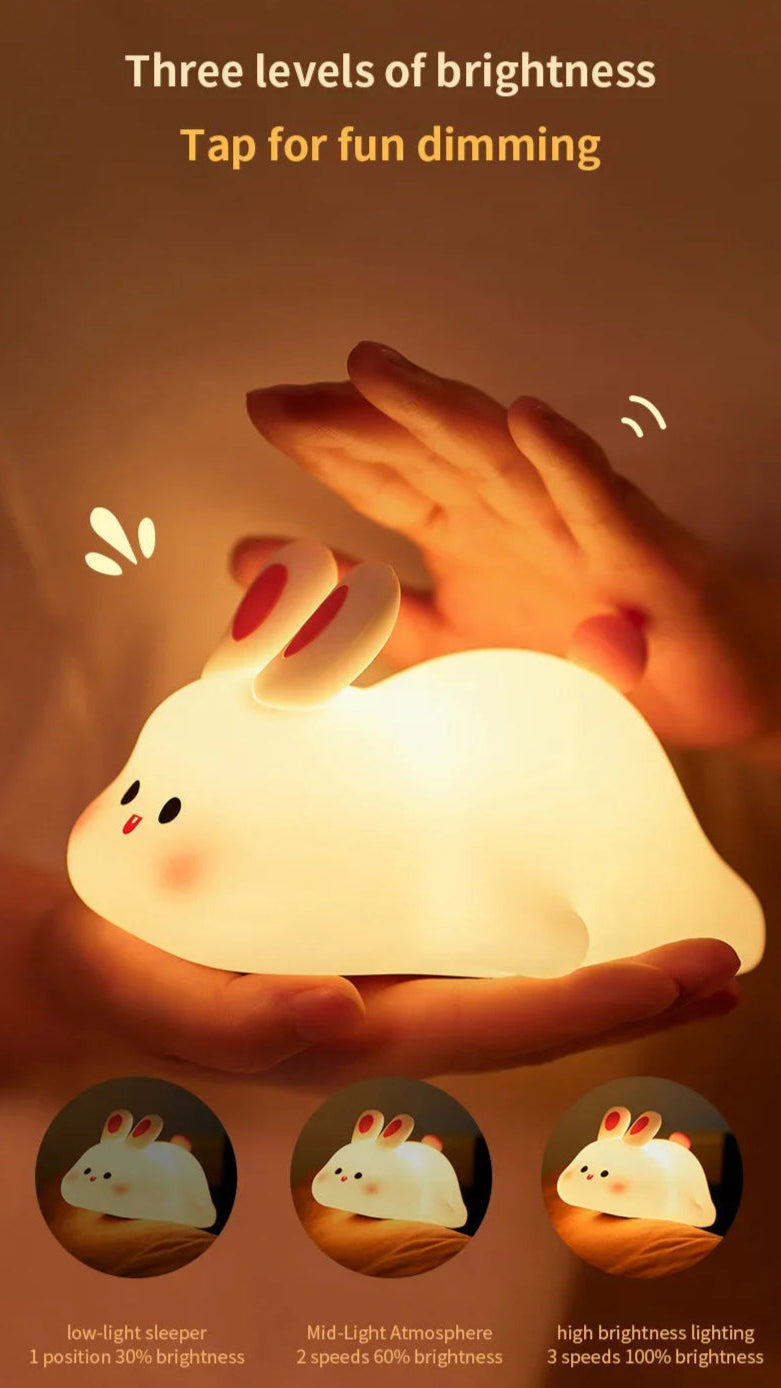 Adorable Animal Silicone Night Lights