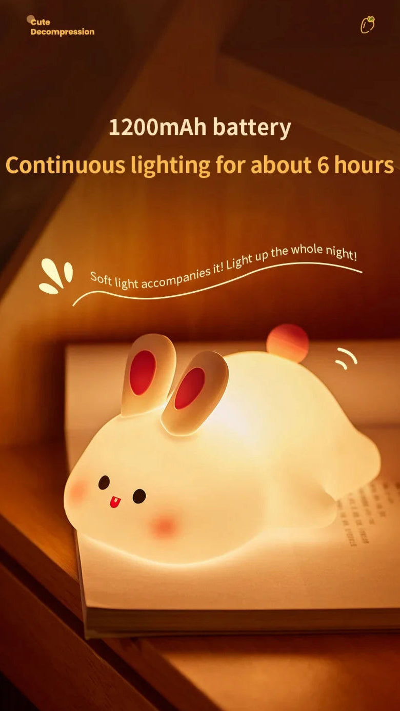Adorable Animal Silicone Night Lights